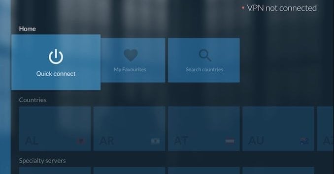 NordVPN på en Android TV Box